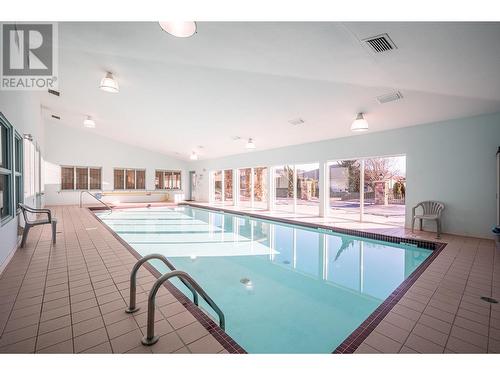 Indoor pool year round - 595 Yates Road Unit# 34 Lot# 76, Kelowna, BC - Indoor Photo Showing Other Room With In Ground Pool