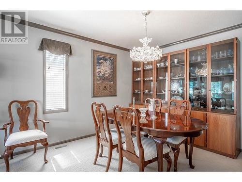 Built in china cabinet - 595 Yates Road Unit# 34 Lot# 76, Kelowna, BC - Indoor Photo Showing Dining Room