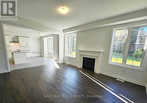 1869 Narcissus Gardens, Pickering, ON - Indoor Photo Showing Living Room With Fireplace