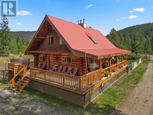 146 Pinewood Drive, Princeton, BC - Outdoor With Deck Patio Veranda