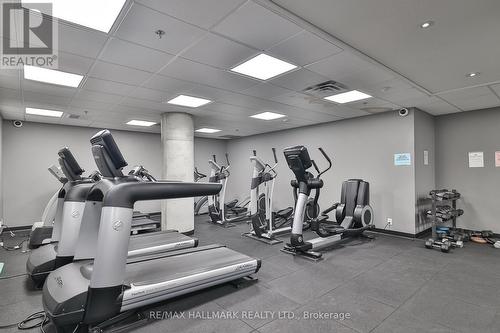 2002 - 38 Joe Shuster Way, Toronto, ON - Indoor Photo Showing Gym Room