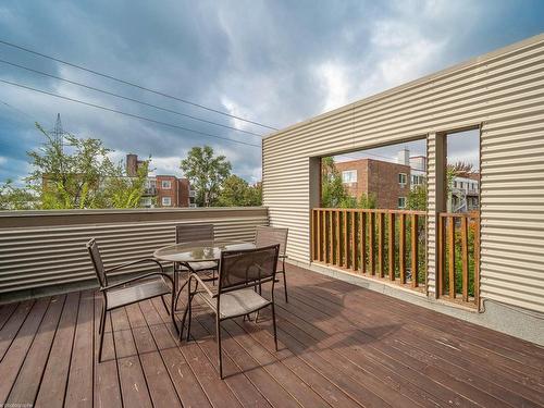 Terrasse - 302-11652 Boul. O'Brien, Montréal (Ahuntsic-Cartierville), QC - Outdoor With Deck Patio Veranda With Exterior