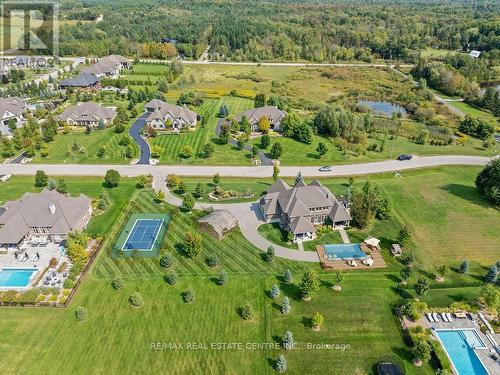 84 Old Ruby Lane, Puslinch, ON - Outdoor With In Ground Pool With View