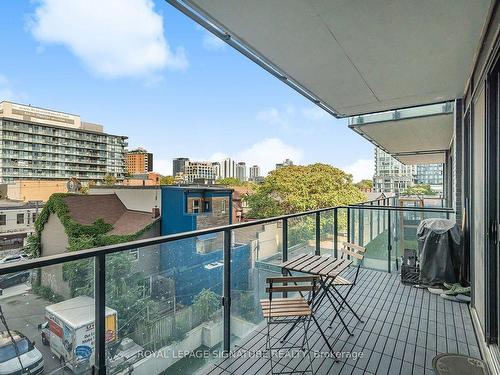 402-55 Ontario St, Toronto, ON - Outdoor With Balcony With View With Exterior