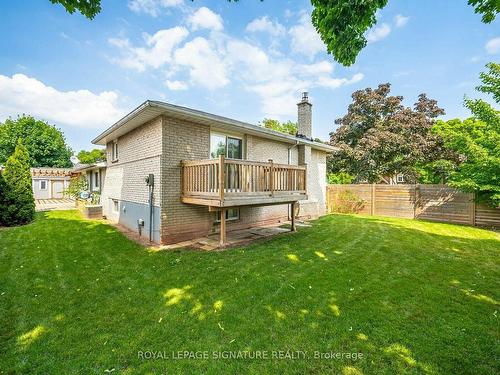 2497 Wyatt St, Oakville, ON - Outdoor With Deck Patio Veranda