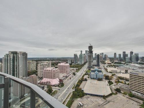 3205-60 Absolute Ave, Mississauga, ON - Outdoor With Balcony With View