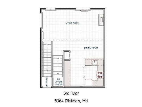 Drawing (sketch) - 5064 Rue Dickson, Montréal (Rosemont/La Petite-Patrie), QC - Other