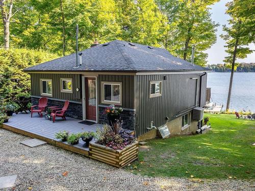 173 Macdonalds Rd, Grey Highlands, ON - Outdoor With Body Of Water With Deck Patio Veranda