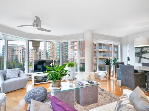 Overall view - 307-40 Allée Des Brises-Du-Fleuve, Montréal (Verdun/Île-Des-Soeurs), QC - Indoor Photo Showing Living Room