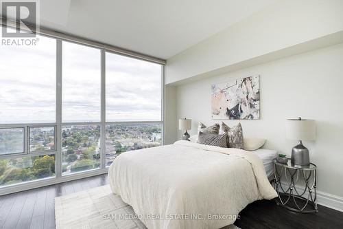 2402 - 223 Webb Drive, Mississauga, ON - Indoor Photo Showing Bedroom