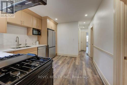 72 Edgemont Street N, Hamilton, ON - Indoor Photo Showing Kitchen With Double Sink