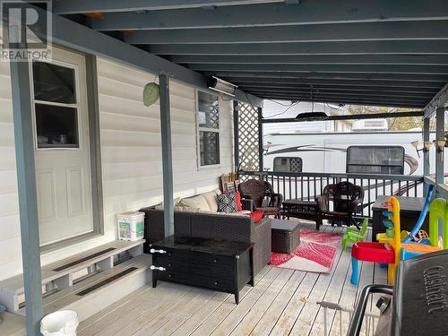 4711 Spruce Avenue, Fort Nelson, BC - Outdoor With Deck Patio Veranda With Exterior