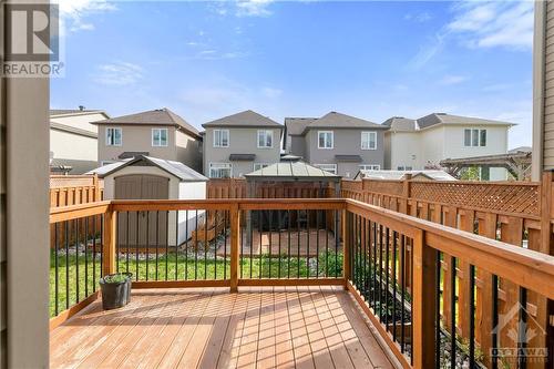 1205 Alson Mills Way, Kanata, ON - Outdoor With Deck Patio Veranda With Exterior