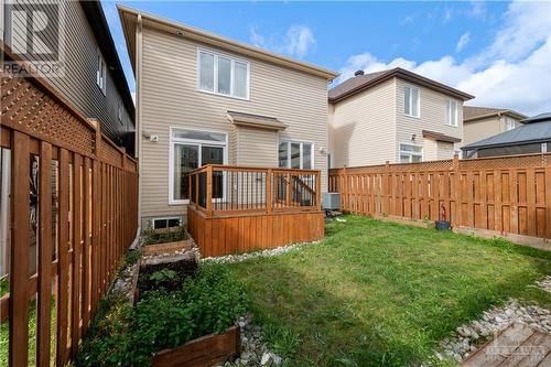 1205 Alson Mills Way, Kanata, ON - Outdoor With Deck Patio Veranda With Exterior