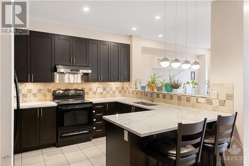 1205 Alson Mills Way, Kanata, ON - Indoor Photo Showing Kitchen With Upgraded Kitchen