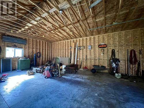 6053 Horse Lake Road, 100 Mile House, BC - Indoor Photo Showing Garage