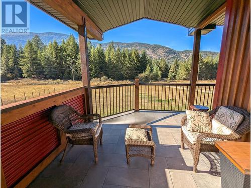 2346 Upper Glade  Road, Castlegar, BC - Outdoor With Deck Patio Veranda With Exterior