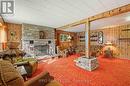 16 Leeson Street S, East Luther Grand Valley, ON  - Indoor Photo Showing Living Room With Fireplace 