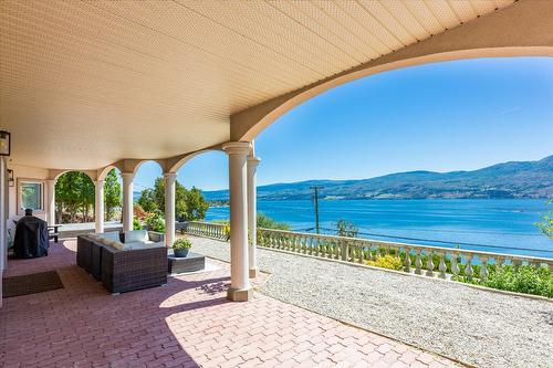 3870 Angus Drive, West Kelowna, BC - Outdoor With Body Of Water With Deck Patio Veranda With View