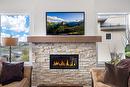 1474 Summer Crescent, Kelowna, BC  - Indoor Photo Showing Living Room With Fireplace 