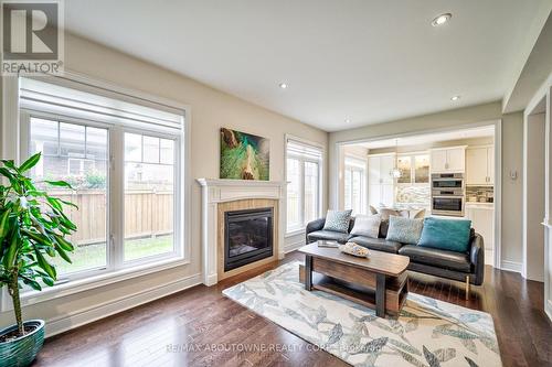 211 Sixteen Mile Drive, Oakville, ON - Indoor Photo Showing Living Room With Fireplace