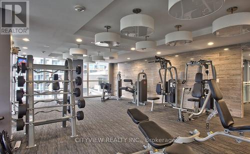 2108 - 223 Webb Drive, Mississauga, ON - Indoor Photo Showing Gym Room