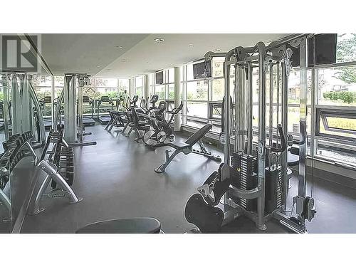 2304 570 Emerson Street, Coquitlam, BC - Indoor Photo Showing Gym Room