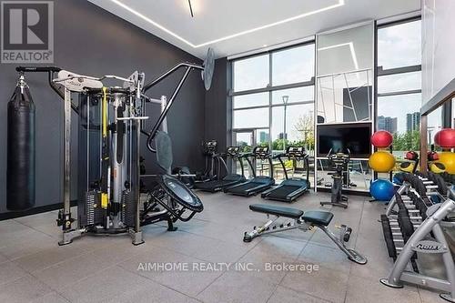 3320 - 275 Village Green Square N, Toronto, ON - Indoor Photo Showing Gym Room