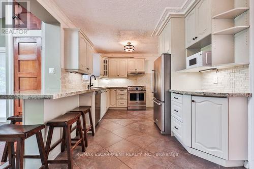 29 Wesley Avenue, Mississauga, ON - Indoor Photo Showing Kitchen With Stainless Steel Kitchen With Upgraded Kitchen