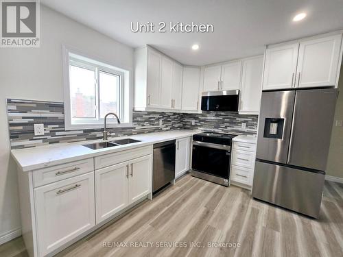 289 Chatham Street, Brantford, ON - Indoor Photo Showing Kitchen With Double Sink