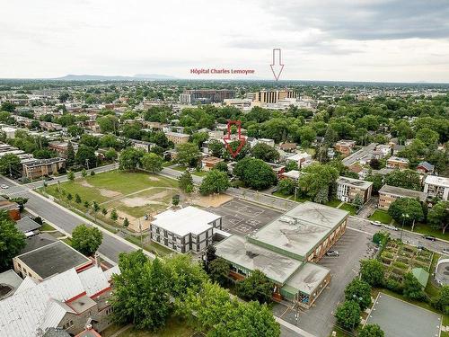 Aerial photo - 176  - 178 Rue Roy, Longueuil (Le Vieux-Longueuil), QC - Outdoor With View