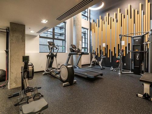 Salle d'exercice - 801-1330 Rue Olier, Montréal (Le Sud-Ouest), QC - Indoor Photo Showing Gym Room