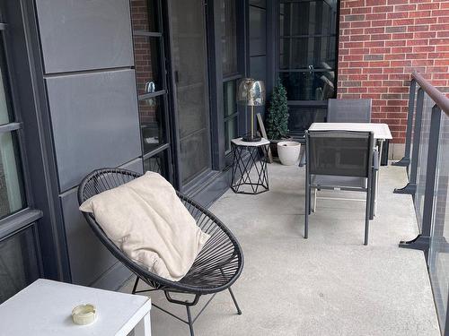 Balcony - 703-1330 Rue Olier, Montréal (Le Sud-Ouest), QC - Outdoor With Exterior