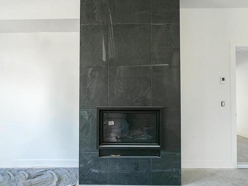 Autre - 101-1284 Ch. De La Rivière, Val-David, QC - Indoor Photo Showing Living Room With Fireplace