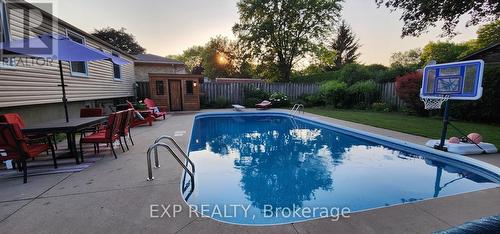 12 Killarney Road, London, ON - Outdoor With In Ground Pool With Deck Patio Veranda