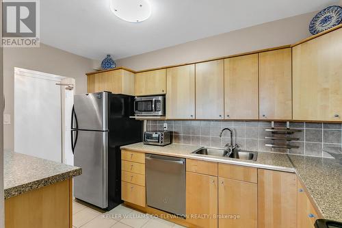 711 - 15 La Rose Avenue, Toronto, ON - Indoor Photo Showing Kitchen With Double Sink