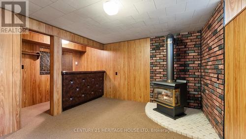 60 Forsythe Avenue, Brantford, ON - Indoor Photo Showing Other Room With Fireplace