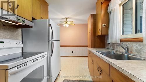 60 Forsythe Avenue, Brantford, ON - Indoor Photo Showing Kitchen With Double Sink