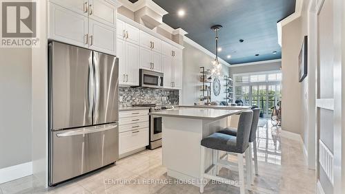 205A - 85 Morrell Street, Brantford, ON - Indoor Photo Showing Kitchen With Stainless Steel Kitchen With Upgraded Kitchen