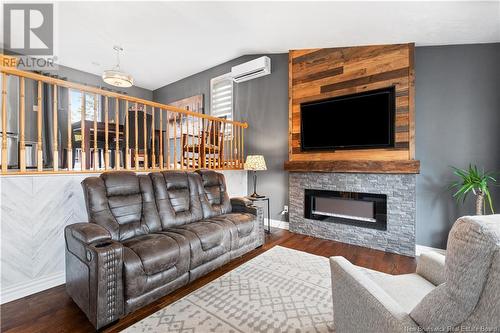 11 Darla Court, Moncton, NB - Indoor Photo Showing Living Room With Fireplace