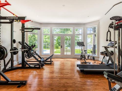 Salle d'exercice - 8 Rue Royalview, Hudson, QC - Indoor Photo Showing Gym Room