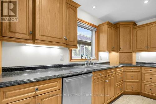 745 Wellington Avenue S, North Perth, ON - Indoor Photo Showing Kitchen With Double Sink