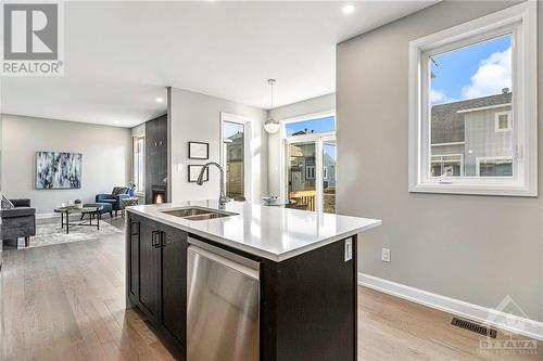 348 Ventoux Avenue, Ottawa, ON - Indoor Photo Showing Kitchen With Double Sink