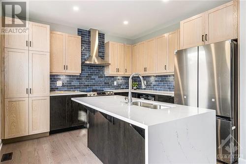 Brand New Appliances - 348 Ventoux Avenue, Ottawa, ON - Indoor Photo Showing Kitchen With Stainless Steel Kitchen With Double Sink With Upgraded Kitchen