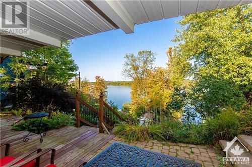 64 Rossel Trail, Cobden, ON - Outdoor With Body Of Water With Deck Patio Veranda