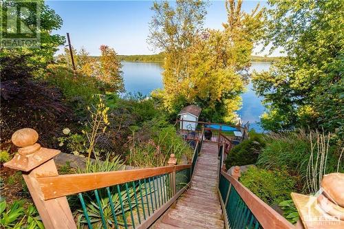 64 Rossel Trail, Cobden, ON - Outdoor With Body Of Water With Deck Patio Veranda