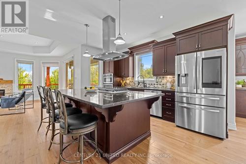 435 Raymond Street, Peterborough (Northcrest), ON - Indoor Photo Showing Kitchen With Stainless Steel Kitchen With Upgraded Kitchen