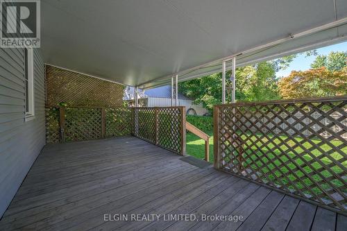 35 First Avenue, St. Thomas, ON - Outdoor With Deck Patio Veranda With Exterior