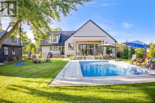 77 Bissonnette, Lakeshore, ON - Outdoor With In Ground Pool