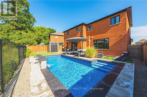 14 Dolphin Place, Hamilton, ON - Outdoor With In Ground Pool With Exterior